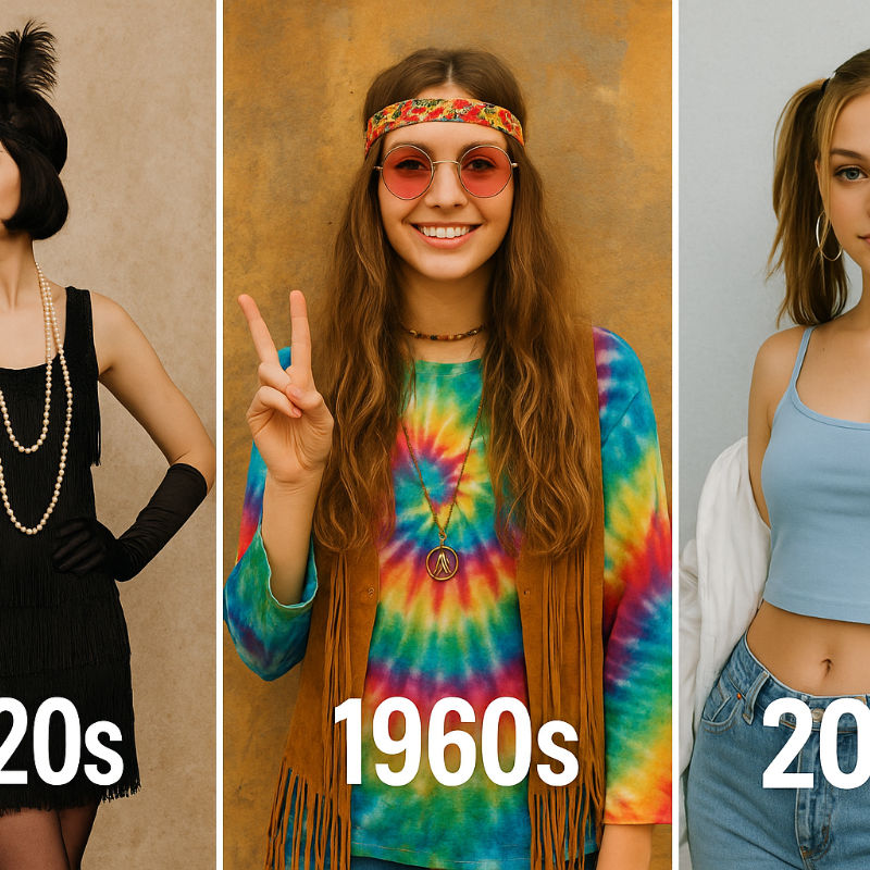 L'evolució de l'estil masculí i femení